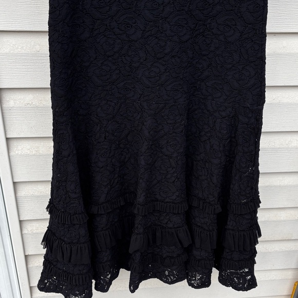 FUZZI Italy Ladies black Roses Floral Midi Dress-S-Wedding-Holidays-Gorgeous! - Picture 12 of 16